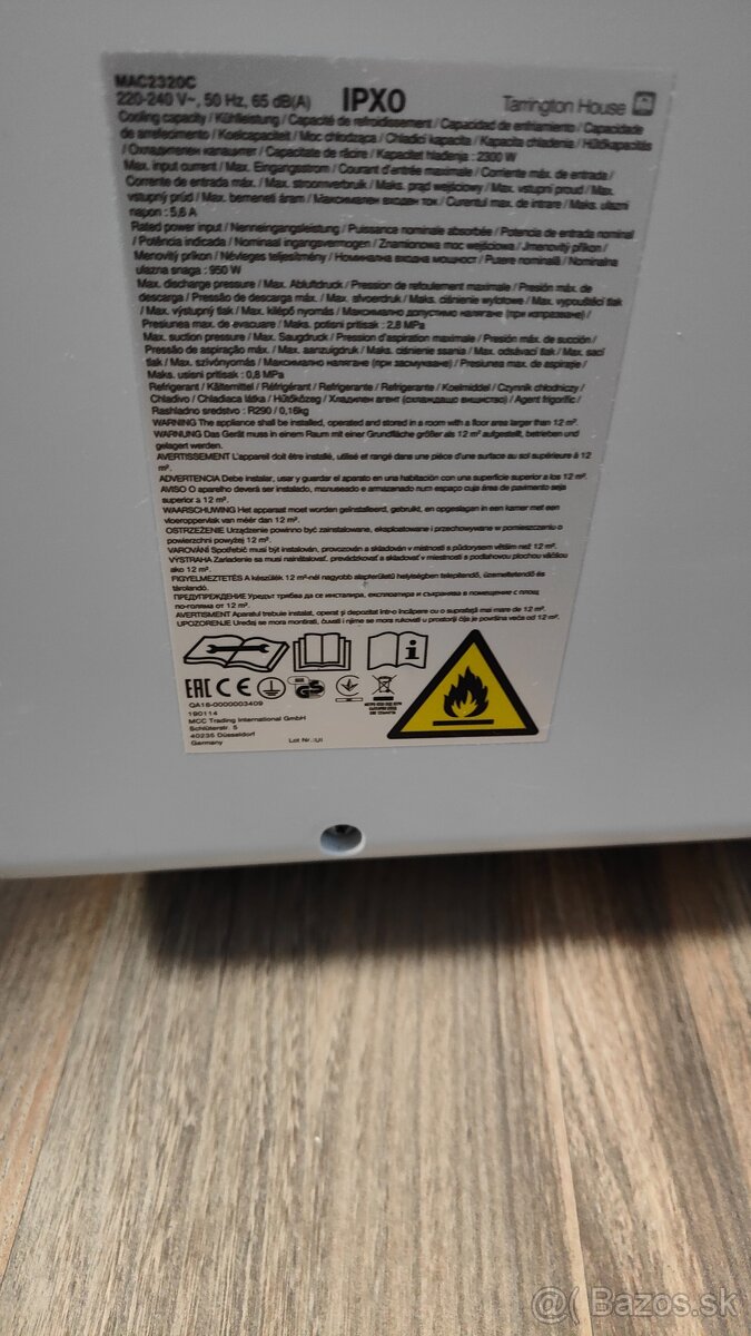 Mobilná klimatizácia TH  MAC 2320C - 2