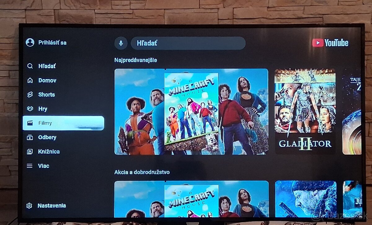 4K Philips uhlopriečka 139cm - 2