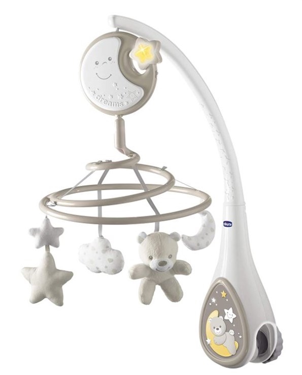 Detská postieľka, hudobný kolotoč nad postieľku - 2