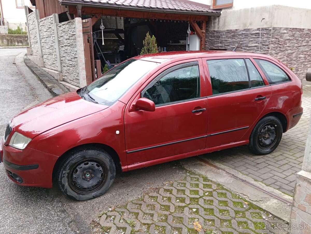 Predám diely na skoda Fabia 1.4TD 55kw kód AMF rok 2005 - 2