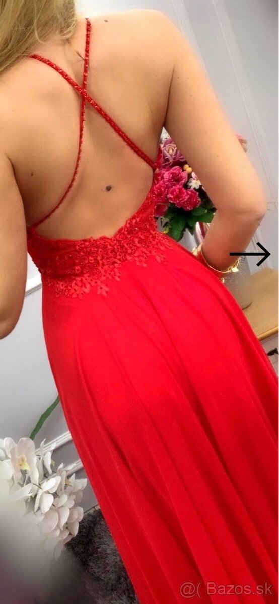 Krasne Červene šaty - 2