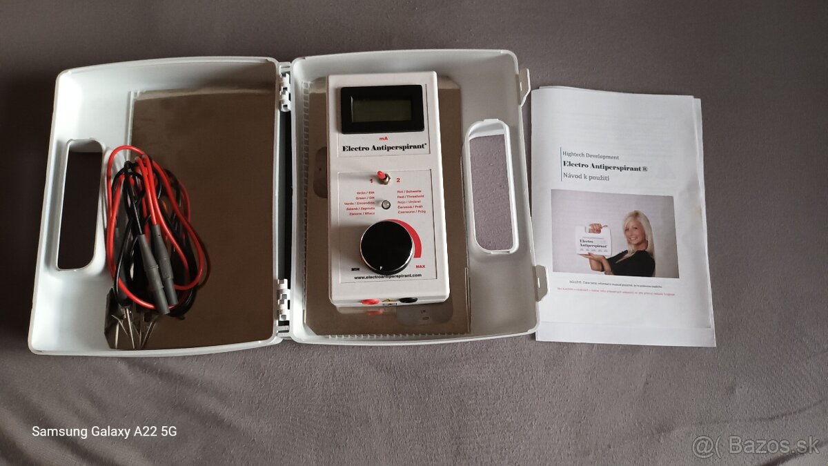 Elektroanriperspirant predám - 2