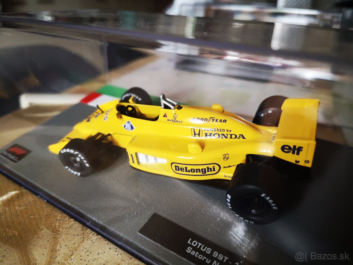Predám zberateľský model F1 Lotus 99T - 1987, 1:43 - 2