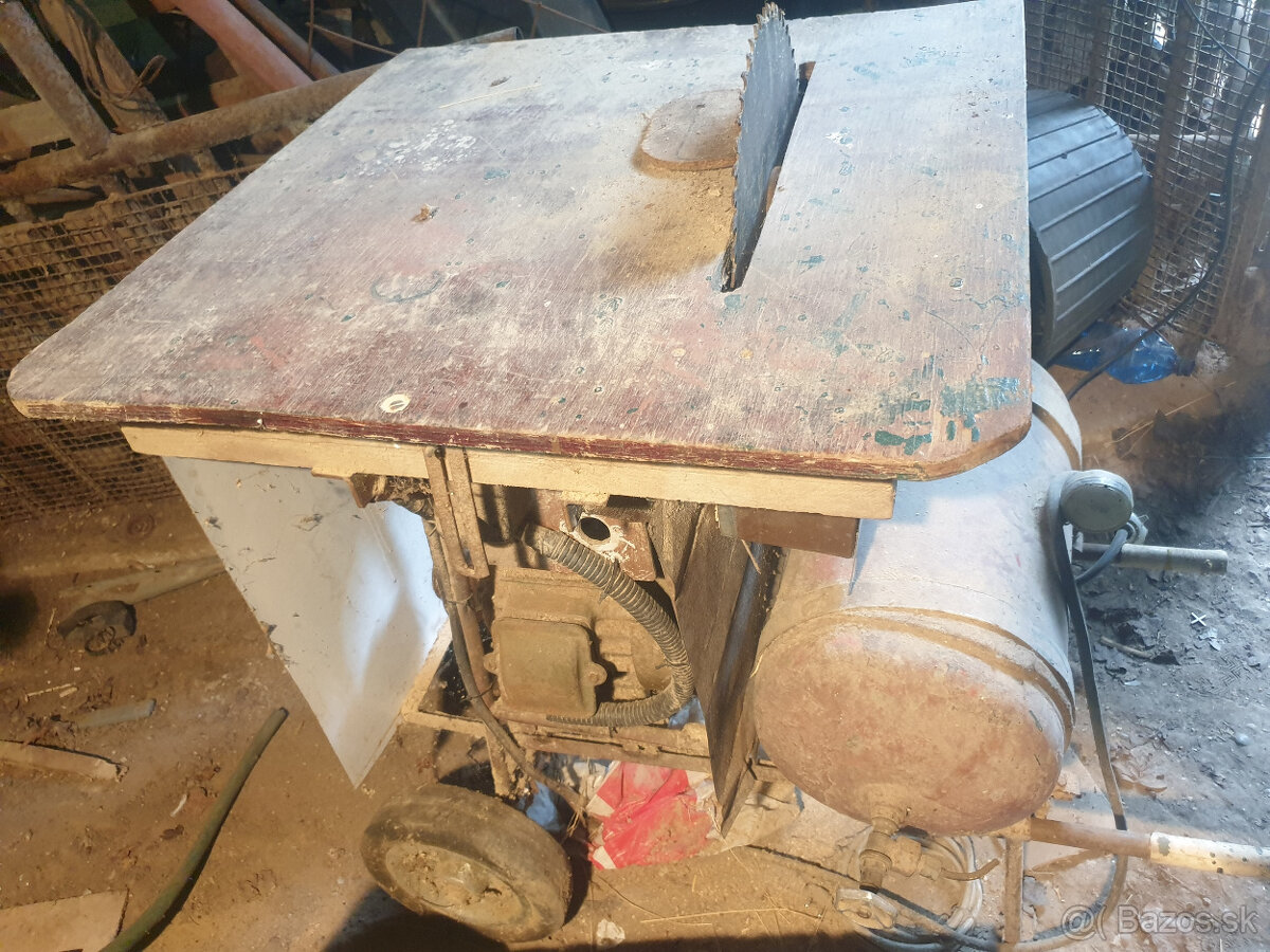 predám výkonný cirkulár s kompresorom. - 2