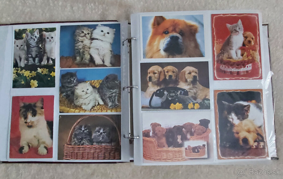 cca 150 pohľadníc zvierat - 2