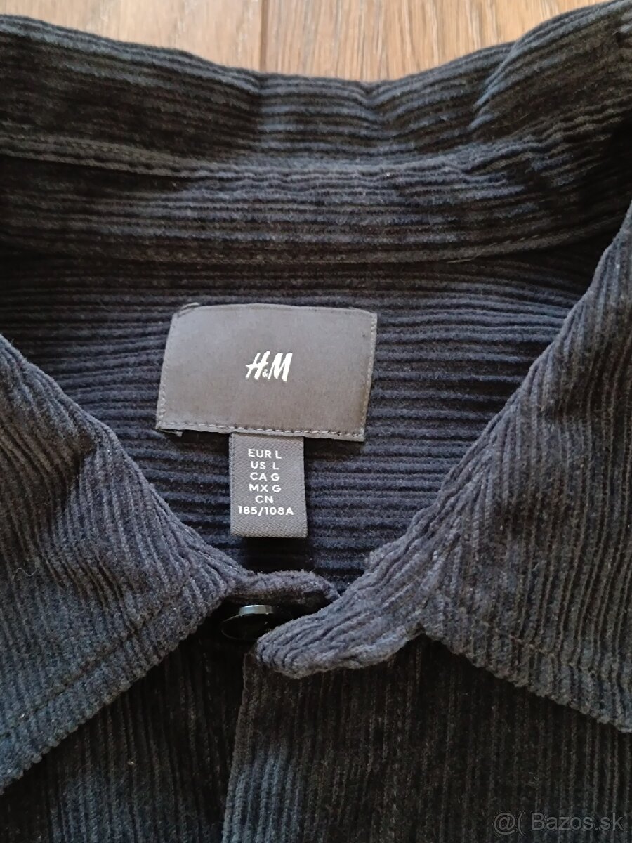 Menčestrová košeľa H&M - 2
