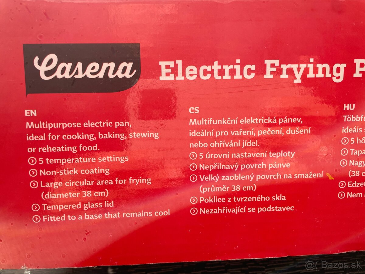 Elektrická panvica Casena - 2