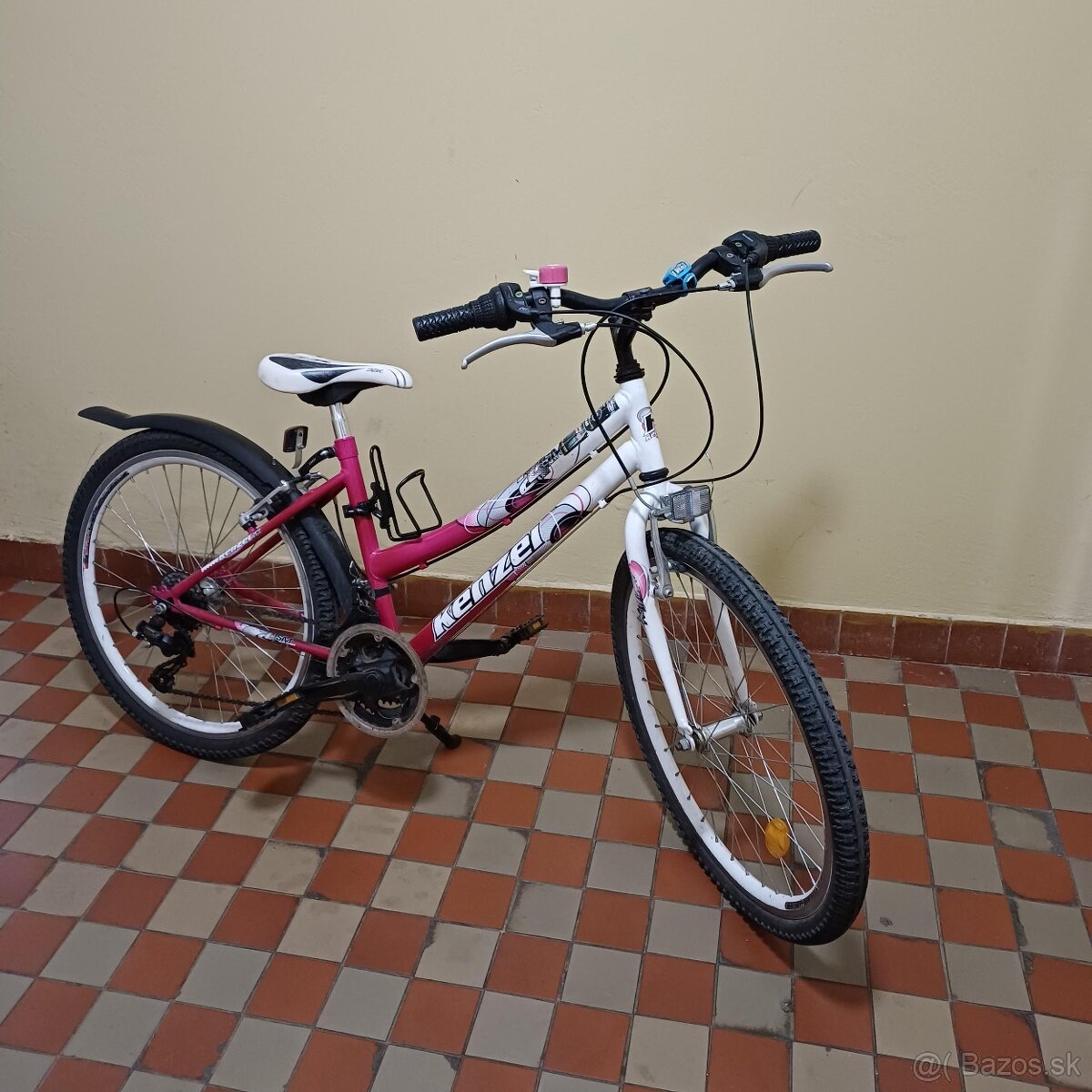 Predám dievčenský bicykel Kenzel 24 - 2