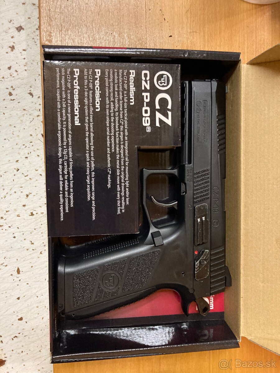 Vzduchovka CZ-P09 co2 4,5mm - 2