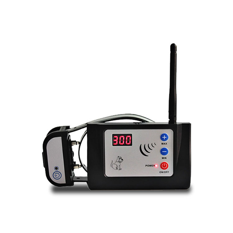 Bezdrôtový elektrický ohradník pre 2 psov, oplotok - 2