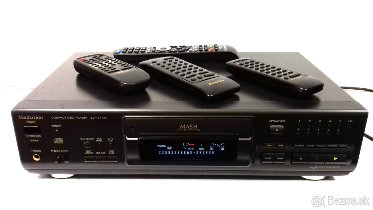 ClassA = CD prehravac TECHNICS SL-PS770 vyroba Germany, AC23 - 2