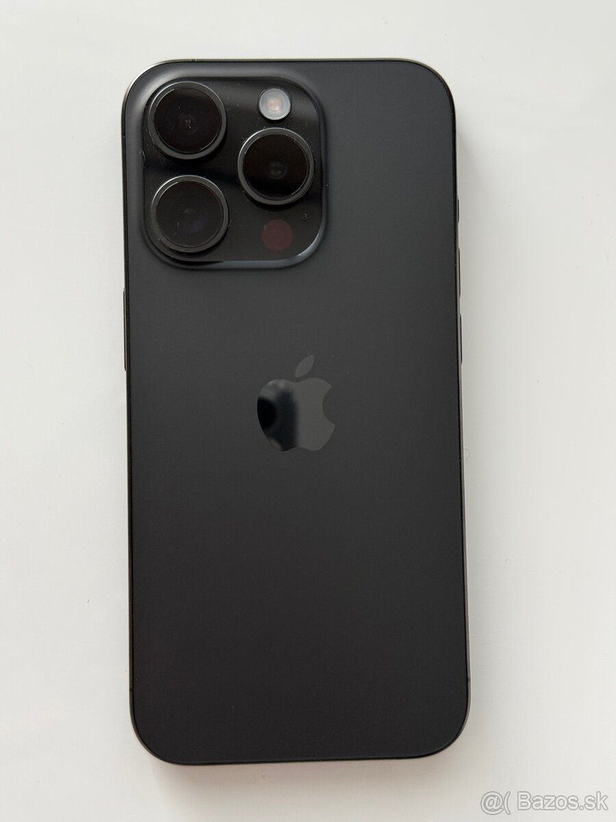 Predám IPHONE 15 PRO 128 GB BLACK - 2