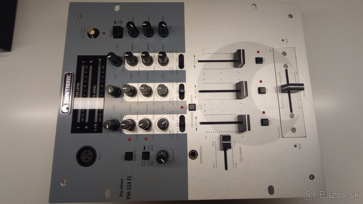 Mixážny pult Omnitronic PM-524 EL - 2