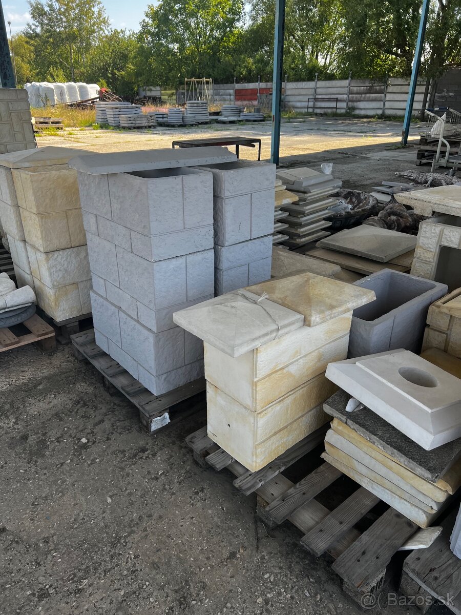 Betónové kvetináče - 2