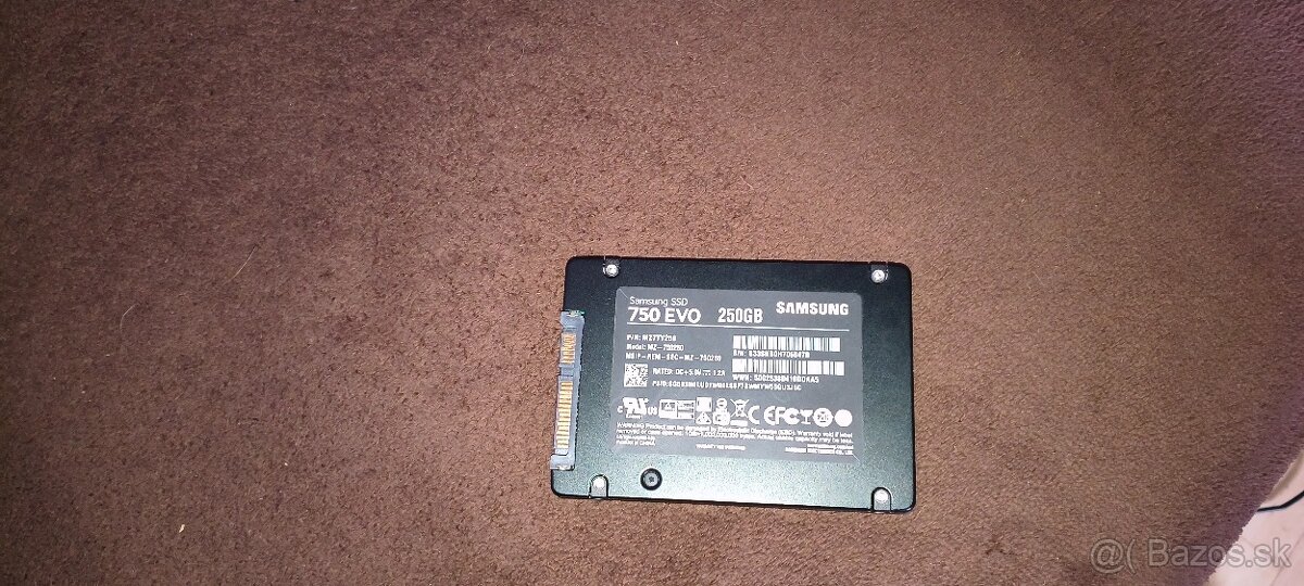 SSD Samsung evo 750 - 2