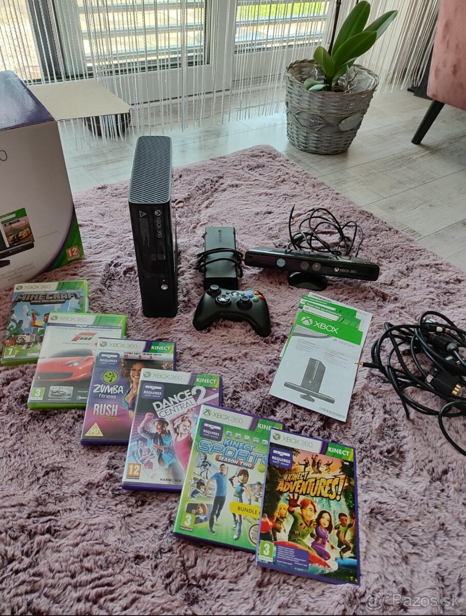 Xbox 360 s kinektom 250gb - 2