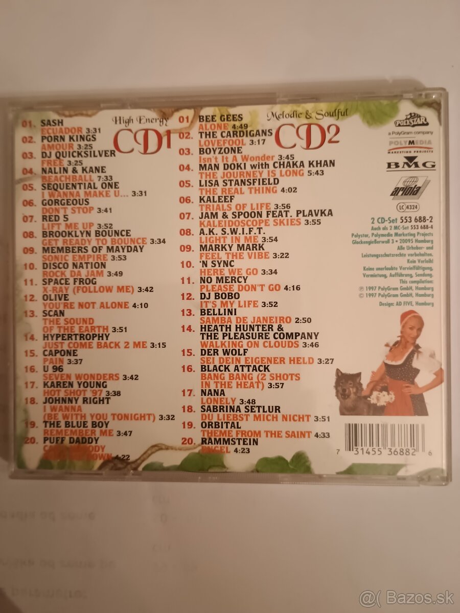 Predám 2 CD výbery. - 2