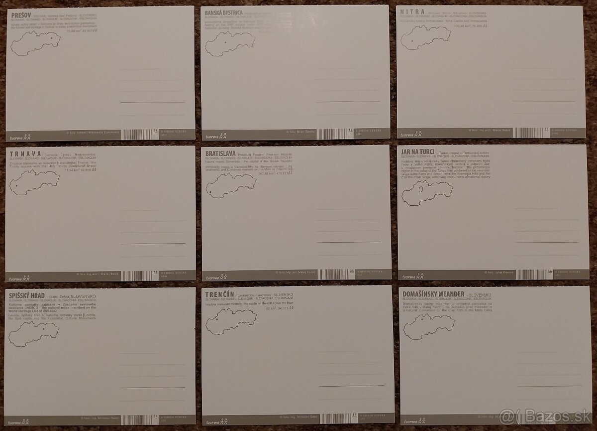 Pohľadnice - SLOVENSKO - 2