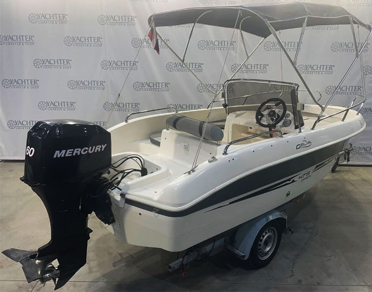 Motorový čln Galia 475 Open s motorom Mercury F60 - 2