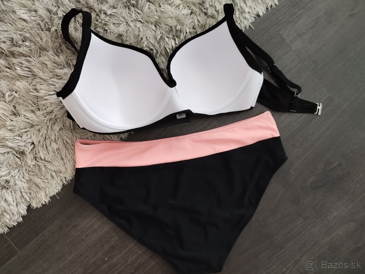 Vystužené plavky pre plnoštíhle 3XL/46 - 2