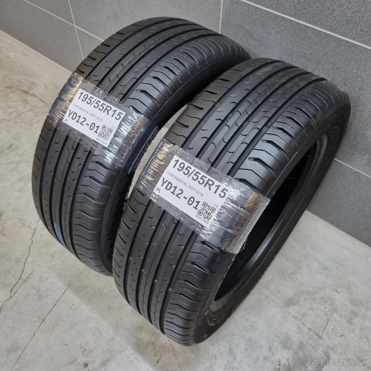 Letné pneumatiky 195/55 R15 CONTINENTAL - 2