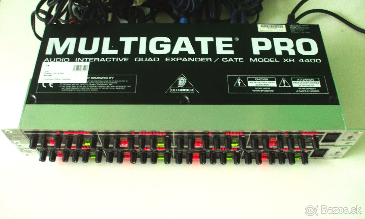 BEHRINGER - MULTIGATE PRO - Expander/Gate XR 4400 - 2