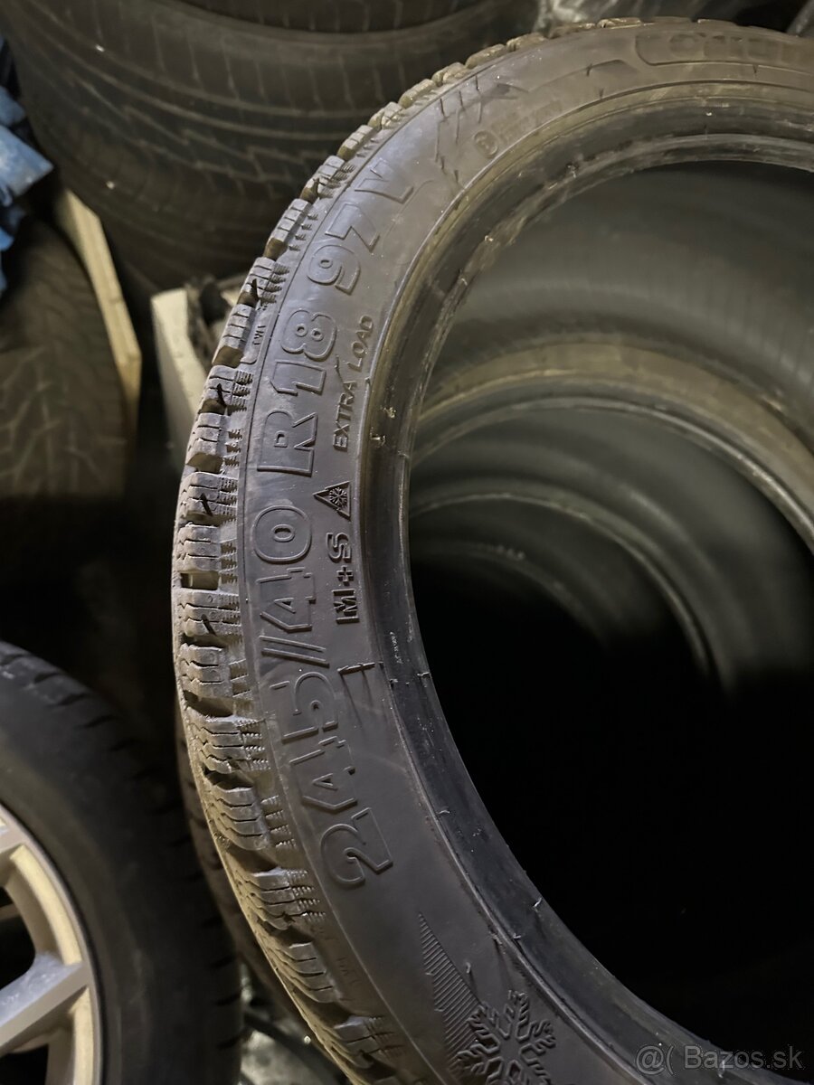 Predám gumy 5ks 245/40 r18 - 2