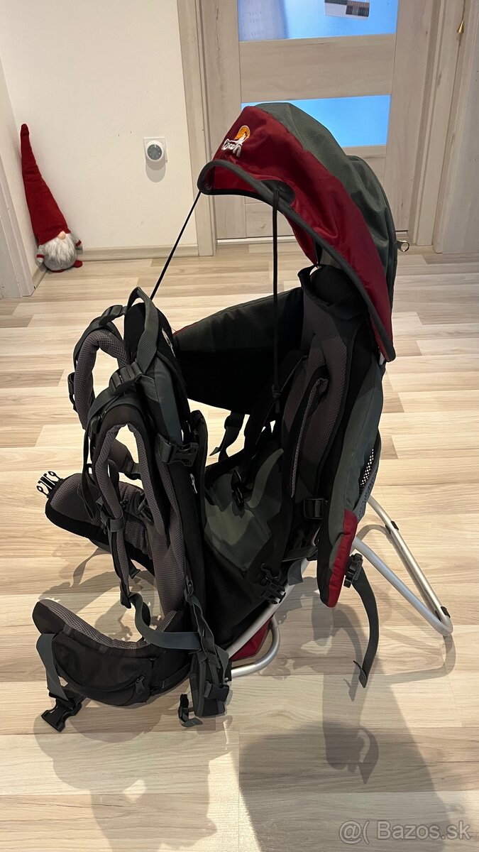 Turistický nosič Corazon panda červený - 2