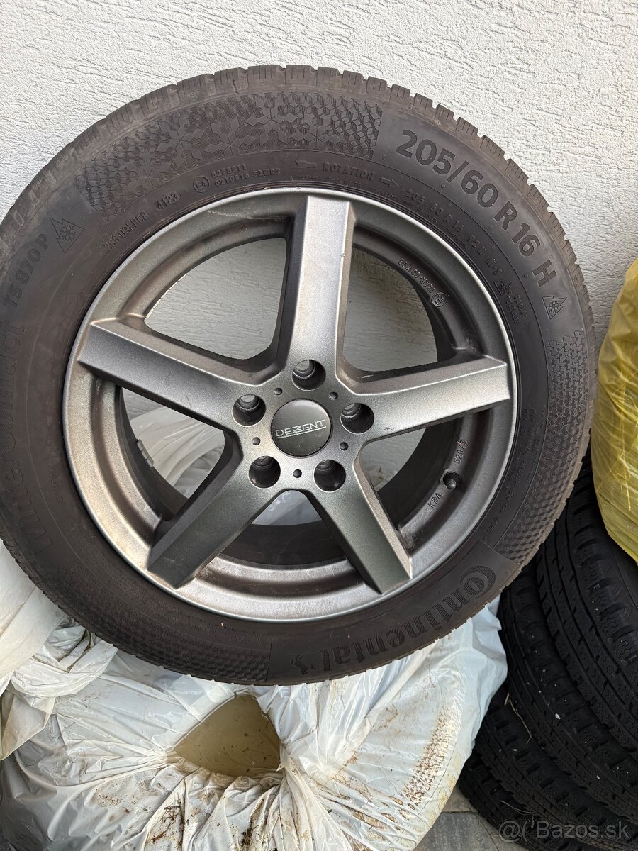Elektrony + zimne pneu 5x112 205/60 R16 H Alhambra Sharan - 2