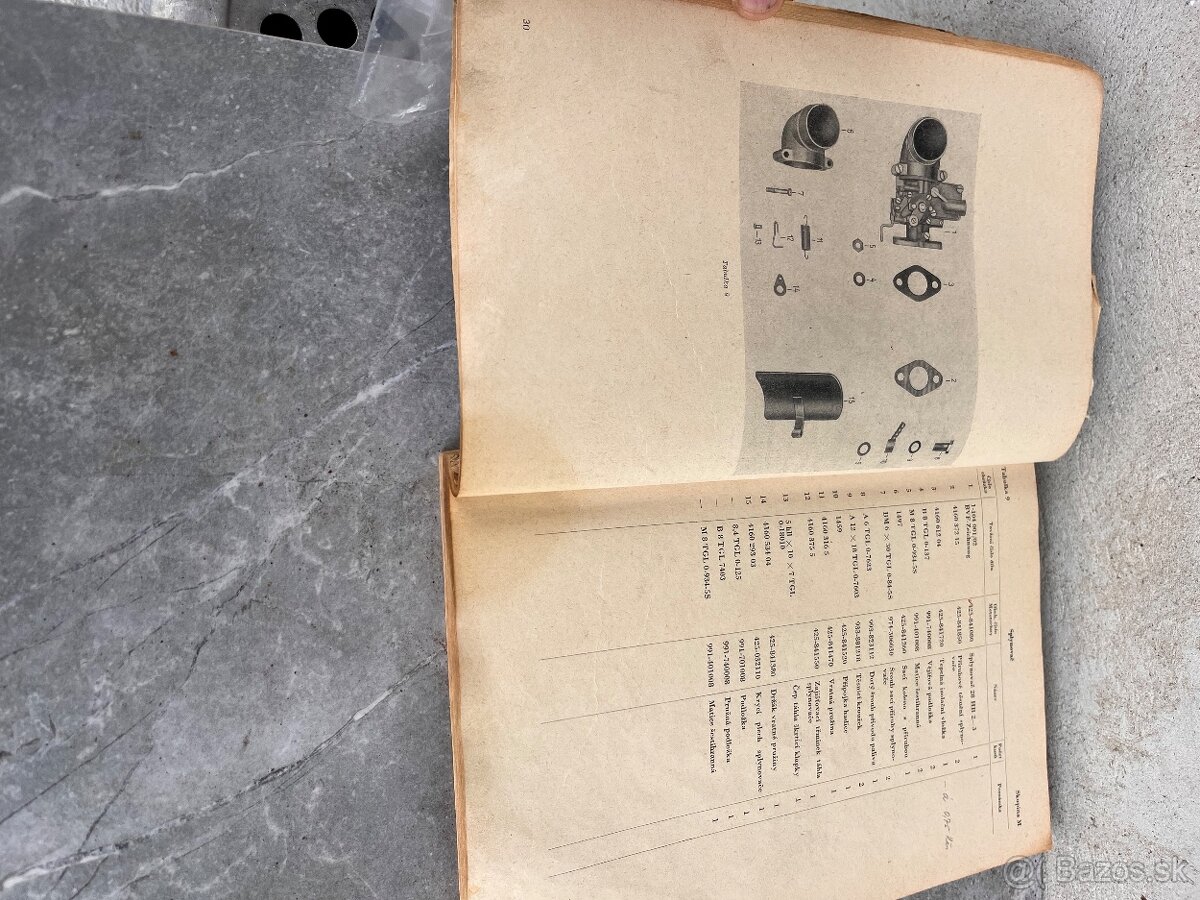 Trabant katalog malý tech parkovacie hoďinky - 2