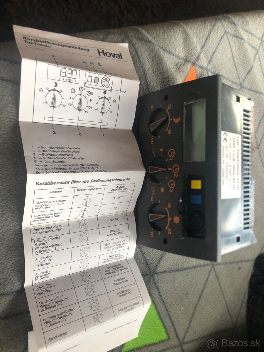 Nezávisle kúrenie riadiaca jednotka - 2