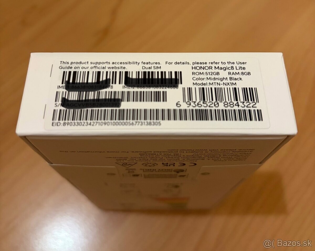 Honor magic 8 Lite 8GB/512GB black - 2