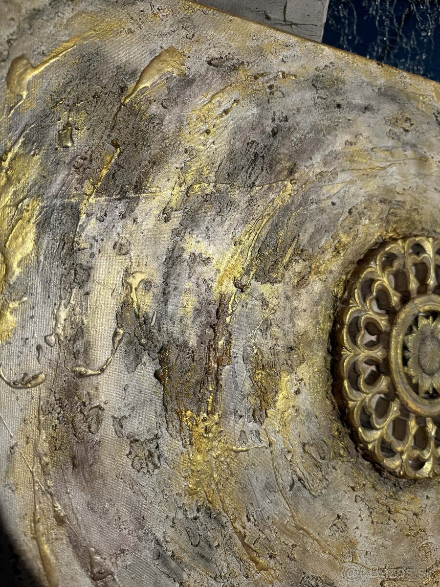 3d maľba "Uprostred duše" ( 70x50 cm ) - 2