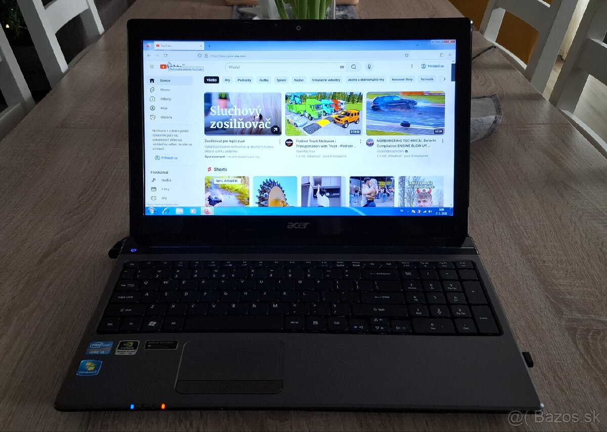 Predam notebook Acer. - 2