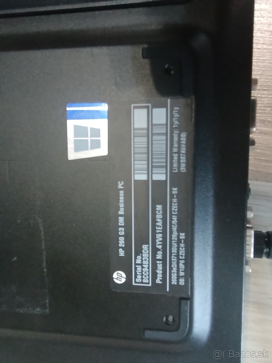 HP 260 G3 Mini PC | Intel Core i3 | 16 GB RAM | SSD + HDD | - 2