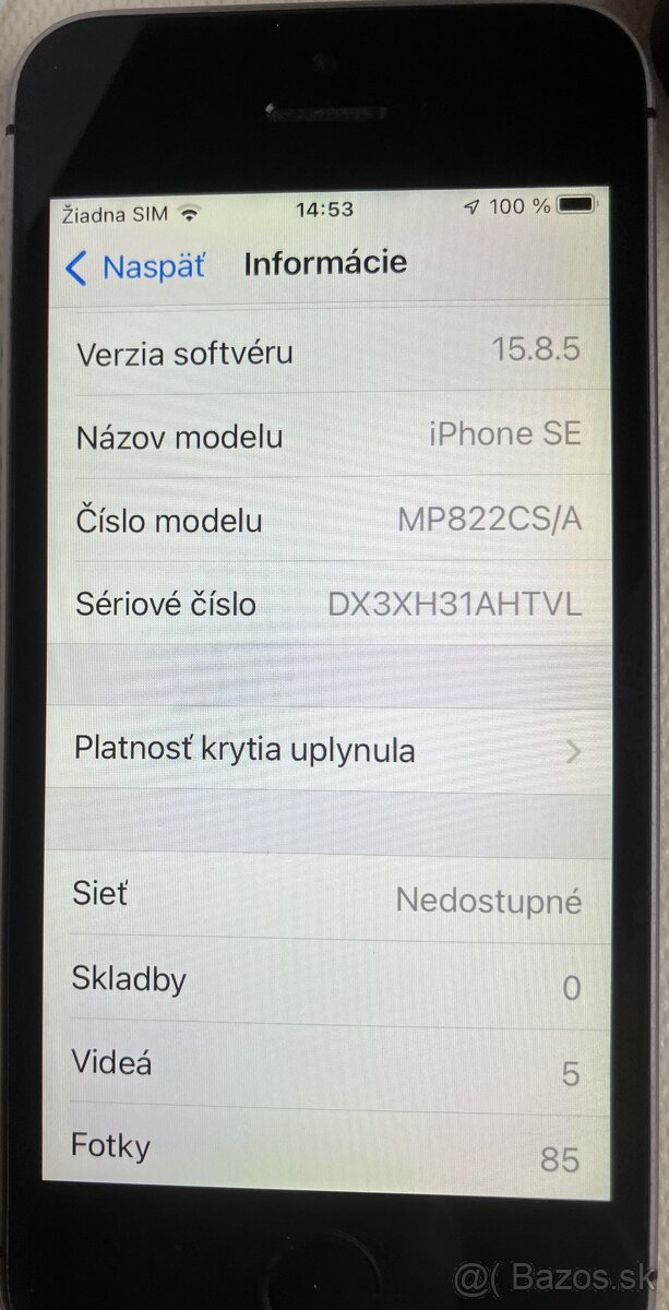 Predám iPhone SE 2018 32 GB - 2