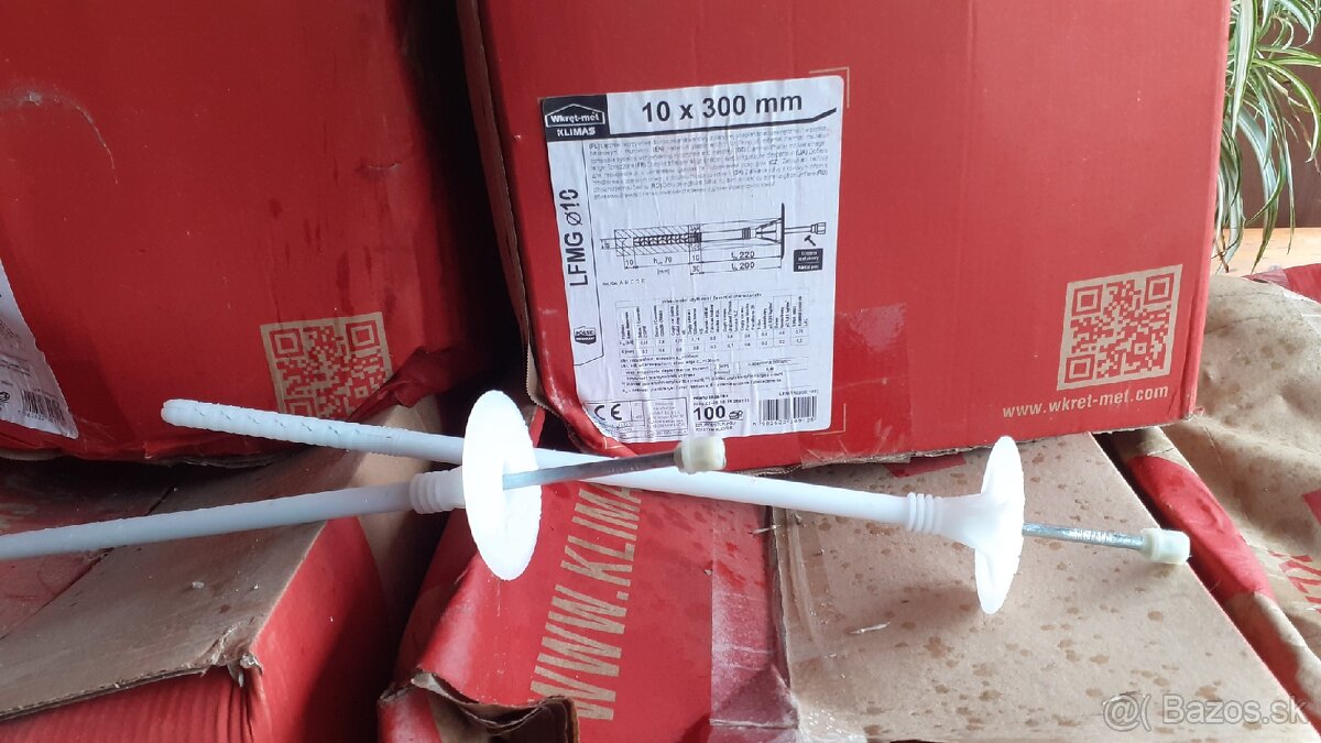 Fasadne hmozdinky 10x300 700ks - 2