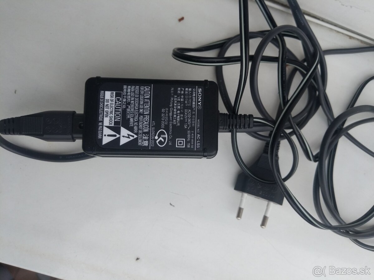 Napájací adaptér Sony AC-LS5 k fotoaparátom Sony Cybershot - 2