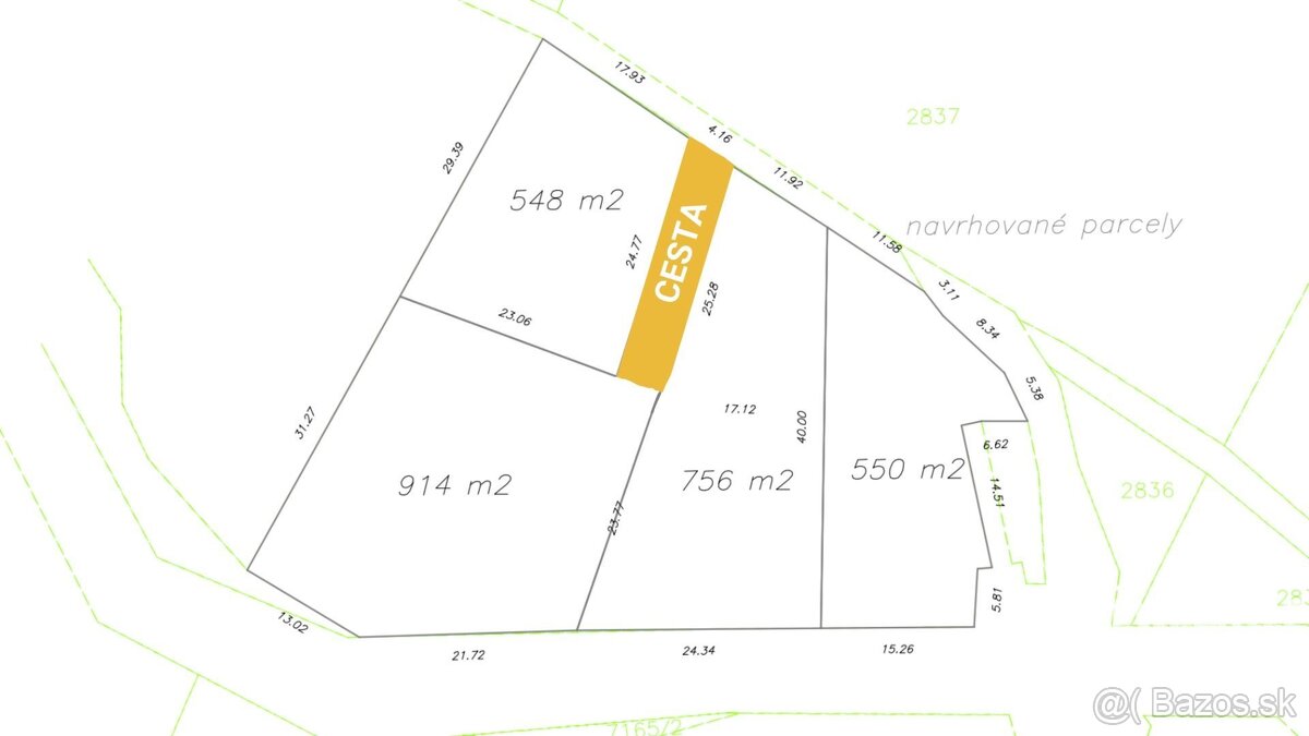 NEWCASTLE⏐REZERVOVANÉ- pozemok na výstavbu chatky (756m²), Ľ - 2