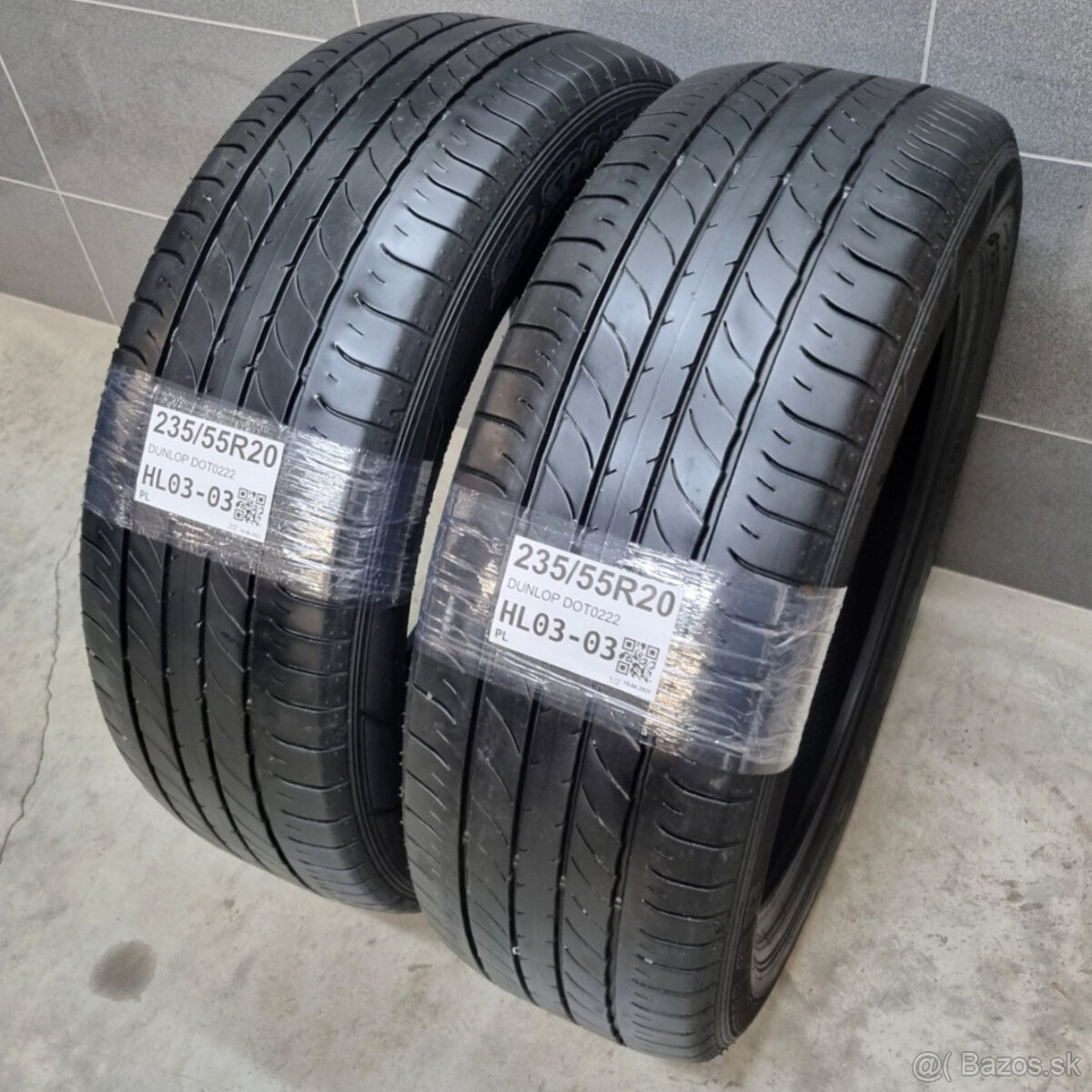 Letné pneumatiky 235/55 R20 DUNLOP - 2