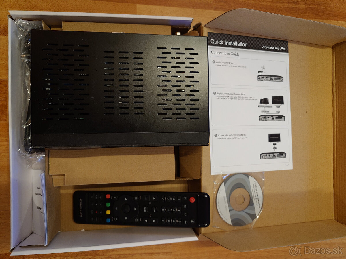 Satelitný prijímač Formuler F3 - 2