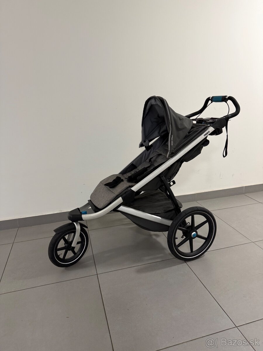 Predám kočík Thule Glide 2 +vanička+ adaptéry na autosedacku - 2