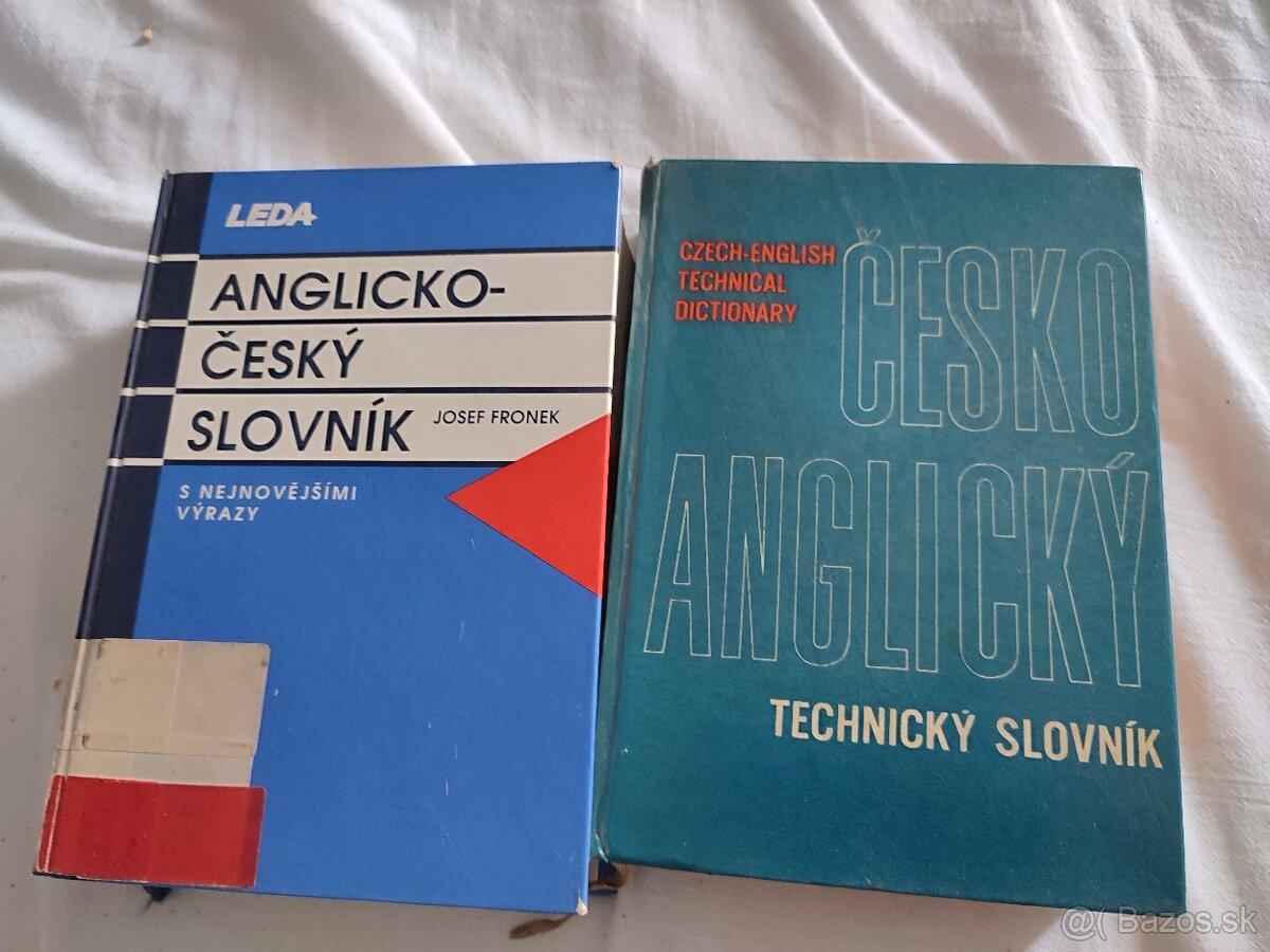 Slovníky a jazykové učebnice - 2