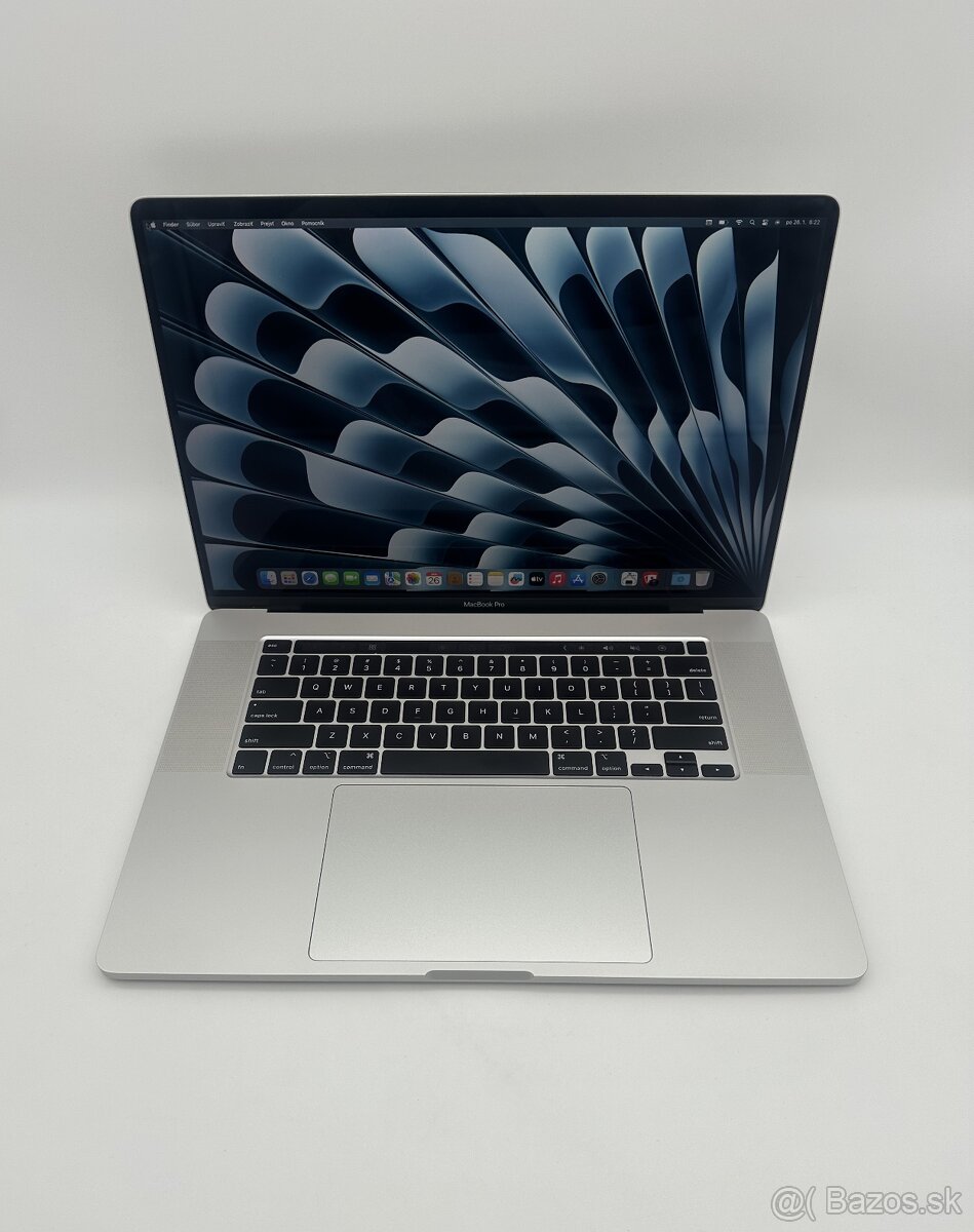 MacBook Pro 16" 2019 CTO Silver + ZÁRUKA - 2