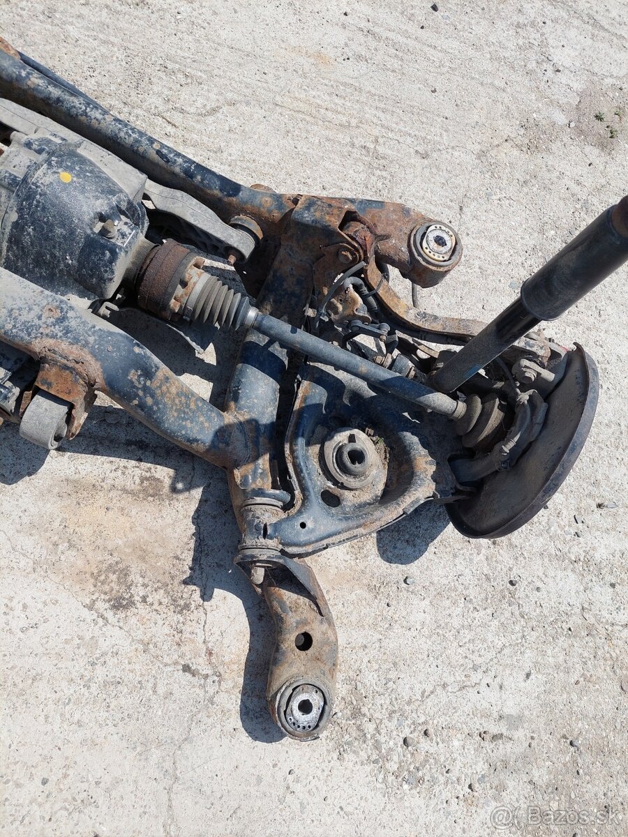 Predám zadná náprava Audi A6 C6 4x4 - 2