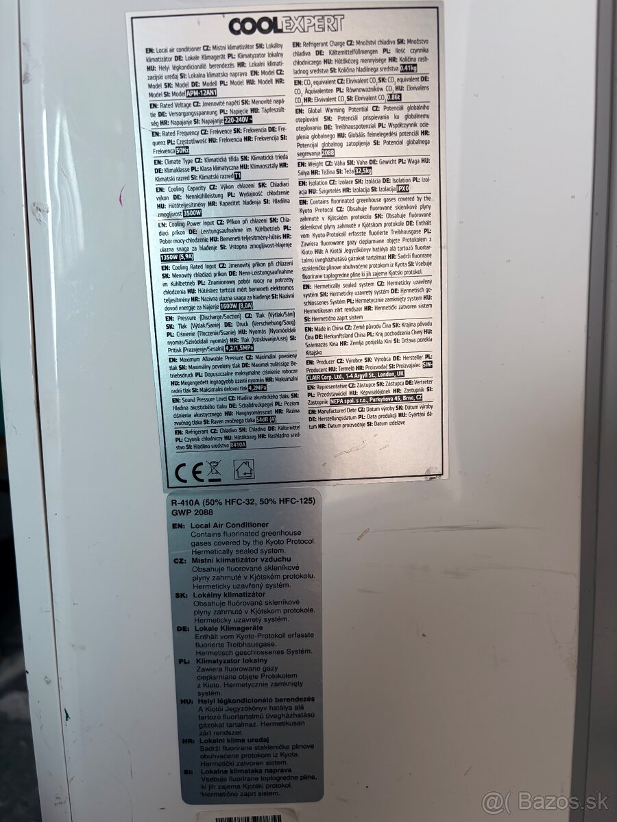 Mobilná klimatizacia - 2