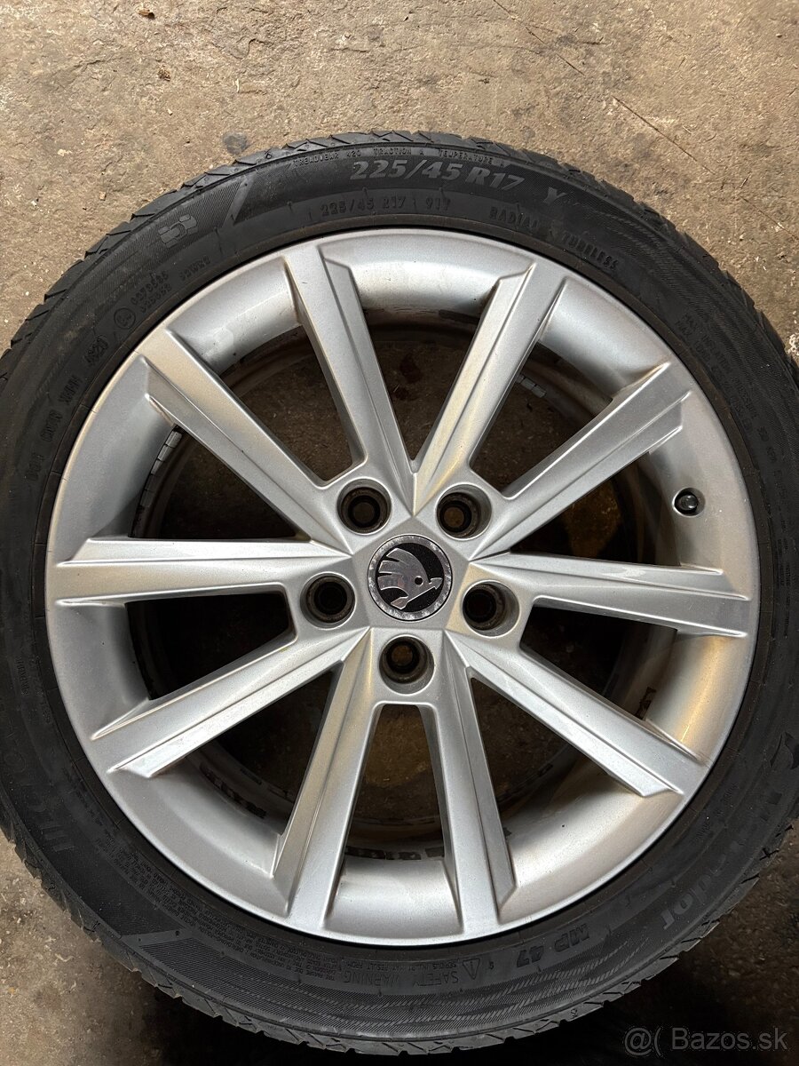 Škoda teron 5x112 R17 - 2