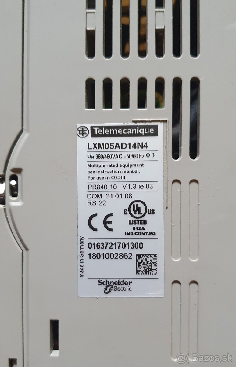 Frekvenčný menič Lexium 05 - Predane - 2