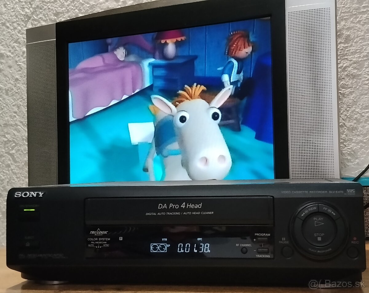 SONY SLV-E470 .... 4 hlavový videorekordér .... - 2