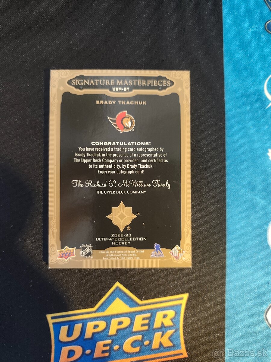 LOT kariet Ottawa Senators - 2